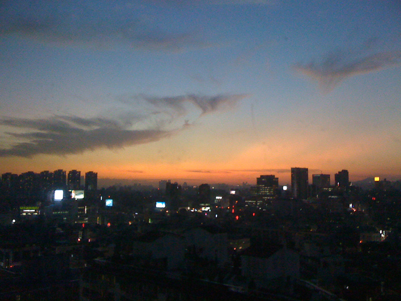 Sunset View of Seoul
